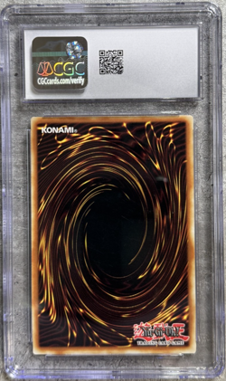 Yugioh Card Security Orb Ultra R CGC 8 NM/M Gladiator's Assault GLAS-EN089, 2007 - Image 2