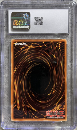 Yugioh Card Creature Swap Super R CGC 8 NM/Mt, Dark Beginning 2 DB2-EN190, 2005 - Image 2