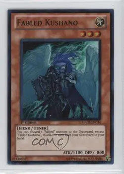Fabled Kushano 1st Ed. YuGiOh Hidden Arsenal 2 #HA02-EN034 2010 - Image 1