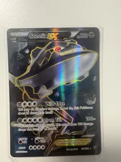 Steelix EX 108/114 Full Art Ultra Rare XY Steam Siege Pokemon Card NM - Image 1