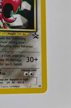 Scizor #33 Black Star Promo Rare WOTC Pokemon Card Single Nintendo - Image 5