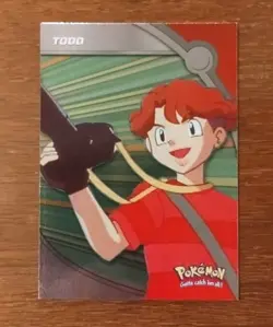 Todd HV3 Topps Series 2 Holo FOIL Blue Label Pokemon Card TV Animation Edition - Image 1