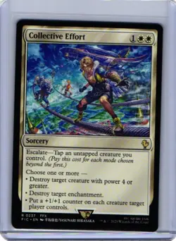 NM Collective Effort, MTG, Final Fantasy Commander, Magic the Gathering, 237 - Image 1