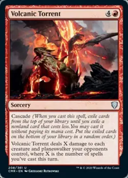 Volcanic Torrent - Near Mint MTG Commander Legends - Image 1