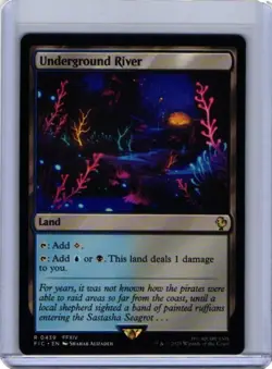 Underground River - FIC 0439 NM - MTG Magic - Image 1