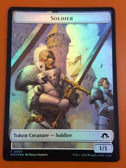 1x Phyrexian Germ & Soldier (0007) | FOIL TOKEN | Modern Horizons 3 | MTG Magic - Image 2