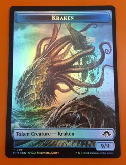 1x Phyrexian Germ & Kraken (0011) | FOIL TOKEN | Modern Horizons 3 | MTG Magic - Image 2
