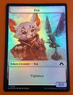 1x Phyrexian Germ & Fox (0006) | FOIL TOKEN | Modern Horizons 3 | MTG Magic - Image 2