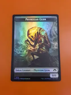 1x Phyrexian Germ & Copy (0001) | FOIL TOKEN | Modern Horizons 3 | MTG Magic - Image 3