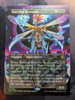 Starving Revenant - LCI - 0338 - MTG - TCG Card BORDERLESS - Image 1
