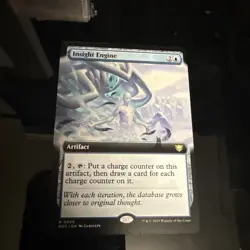 Insight Engine Extended Art - EOC 0026 - NM - MTG Magic - Image 1