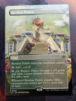 Restless Prairie - LCI - 0348 - MTG - TCG Card BORDERLESS - Image 1