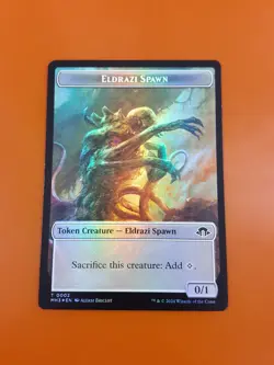 1x Eldrazi Spawn & Whale (0008) | FOIL TOKEN | Modern Horizons 3 | MTG Magic - Image 3