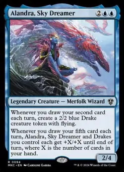 MTG Murders at Karlov Manor Commander - Alandra, Sky Dreamer - Image 1