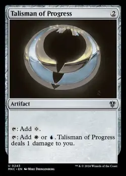 MTG Murders at Karlov Manor Commander - Talisman of Progress - Image 1