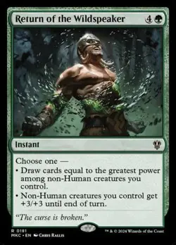 MTG Murders at Karlov Manor Commander - Return of the Wildspeaker - Image 1