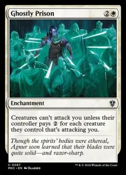 MTG Murders at Karlov Manor Commander - Ghostly Prison - Image 1