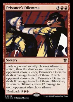MTG Murders at Karlov Manor Commander - Prisoner's Dilemma - Image 1