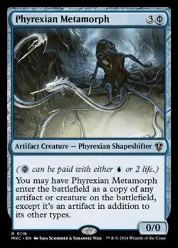 MTG Murders at Karlov Manor Commander - Phyrexian Metamorph - Image 1