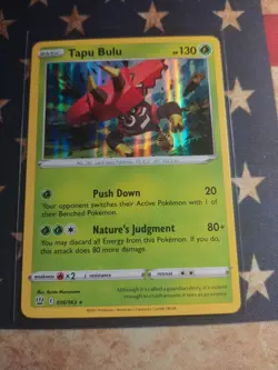 Tapu Bulu [016/163] Holo Rare, SWSH Battle Styles, Mint/NM, Pokemon TCG - Image 1