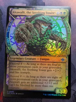 Akawalli, the Seething Tower - LCI - 0298 - MTG - TCG Card SHOWCASE FOIL - Image 1