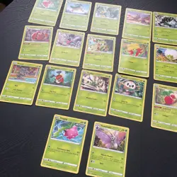 Pokemon Card bundle (17 cards) Near Mint - Zaria’s Gogoat Simisage Scyther - Image 3