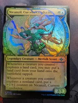 Nicanzil, Current Conductor - LCI - 0306- MTG - TCG Card SHOWCASE FOIL - Image 1