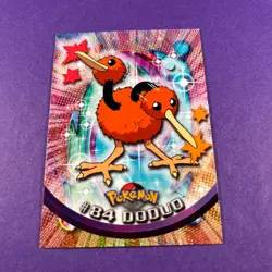 Topps Pokemon Doduo Non Holo 84 Series 1 Card Blue Topps Trading Card - Image 1