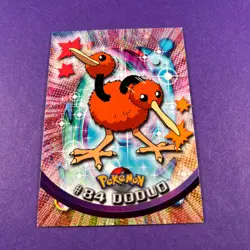 Topps Pokemon Doduo Non Holo 84 Series 1 Card Blue Topps Trading Card - Image 2