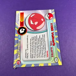 Topps Pokemon Voltorb Non Holo 100 Series 1 Card Blue Topps Trading Card - Image 4