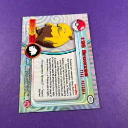 Topps Pokemon Drowzee Non Holo 96 Series 1 Card Blue Topps Trading Card - Image 3