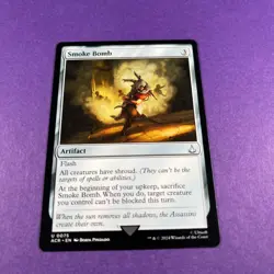 MTG ACR 0075 Smoke Bomb Assassin's Creed Trading Card TCG - Image 1