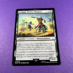 MTG ACR 0032 Roshan, Hidden Magister Assassin's Creed Trading Card TCG MTG WOTC - Image 1
