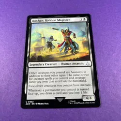 MTG ACR 0032 Roshan, Hidden Magister Assassin's Creed Trading Card TCG MTG WOTC - Image 2