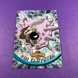 Topps Pokemon Cloyster Non Holo 91 Series 1 Card Blue Topps Trading Card - Image 2
