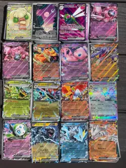 Massive 1000 Pokemon Card Lot - Over 50 Foils, Rares, V's, EX's - NO DUPLICATES - Image 4