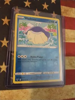 Wailmer 31/185 Vivid Voltage Reverse Holo Common Pokemon Card Pokemon TCG 031 - Image 1