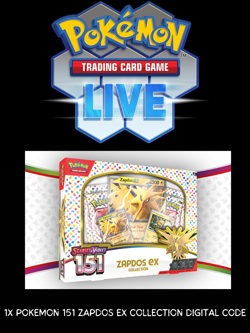 S&V 151 - Zapdos Collection - Pokemon PTCGO - Online Code Card - eBay Message - Image 1