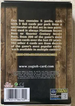 Yu-Gi-Oh! Trading Card Game Stampede Box 25th Quarter Century 1st Edition - Image 2
