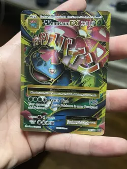 M Venusaur EX Full Art Holo Card 100/108 Evolutions lightly played Condition - Image 2