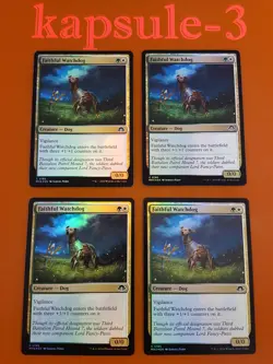 4x Faithful Watchdog | FOIL | Modern Horizons 3 | MTG Magic Cards - Image 1