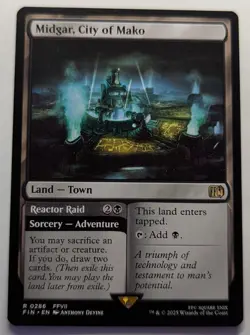 MIDGAR, CITY OF MAKO - Final Fantasy MTG Magic: the Gathering - Image 1