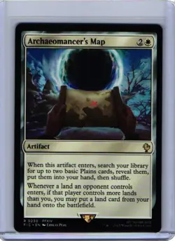 1 x Archaeomancer's Map - Commander: Final Fantasy - NM-Mint - MTG - Image 1