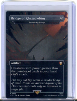 MTG Lord of the Rings - Bridge of Khazad-dum - Ensnaring Bridge M 0350! - Image 1