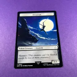 MTG ACR Universes Beyond: Assassin's Creed Token Assassin Assassin MTG TCG - Image 3