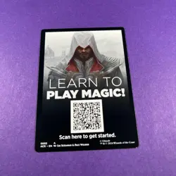 MTG ACR Universes Beyond: Assassin's Creed Token Assassin Assassin MTG TCG - Image 5