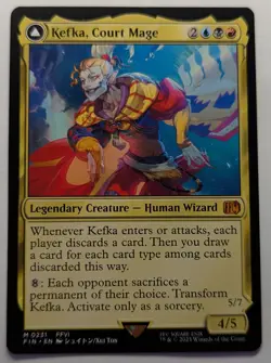 KEFKA, COURT MAGE - Final Fantasy MTG Magic: the Gathering - Image 1