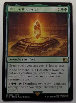 THE EARTH CRYSTAL - Final Fantasy MTG Magic: the Gathering - Image 1