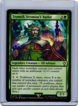 Tromell, Seymour's Butler - MTG - Commander: Final Fantasy - Excellent NM - Image 1