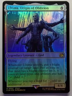 ULTIMA, ORIGIN OF OBLIVION Foil - Final Fantasy MTG Magic: the Gathering - Image 1